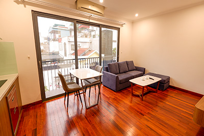 Cozy 1 bedroom apartment for rent with good service in Kim Ma