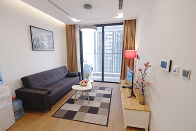 Cho thuê căn hộ một phòng ngủ, 56m2, tầng cao, hiện đại, nhiều ánh sáng tự nhiên