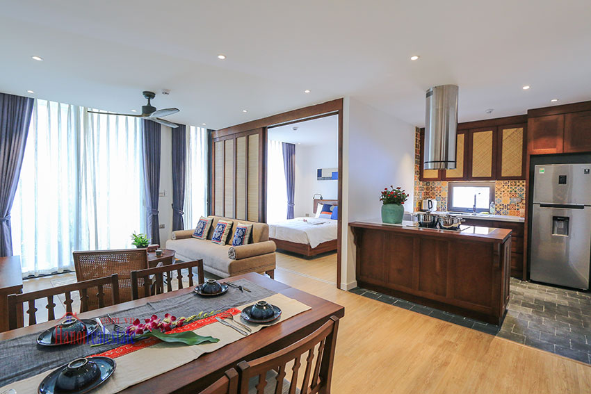 Elegant 02-bedroom Apartment to rent in Hoan Kiem 1