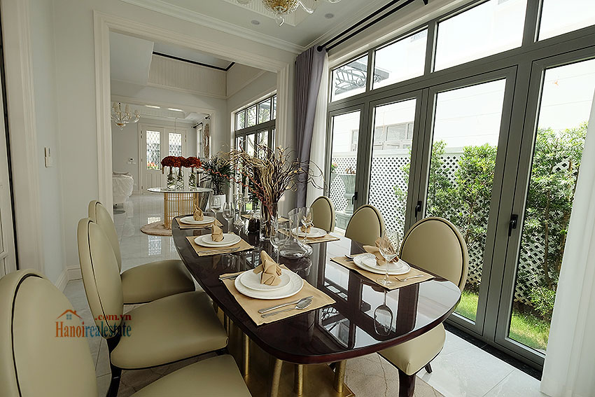Elegant 03+01BRs villa in The Harmony – Vinhomes Riverside, fully furnished 13