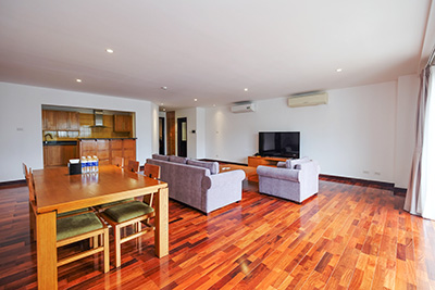 Elegant Suites Hanoi | Three bedroom executive residence 194 sqm plus large Balconies.