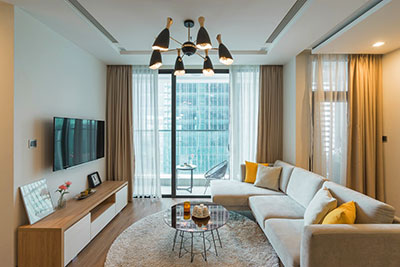 Exquisite 02 bedroom apartment in Vinhomes Metropolis for rent 