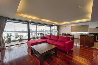 Fabulous lake view 3 bedroom top floor Apartment in Tay Ho