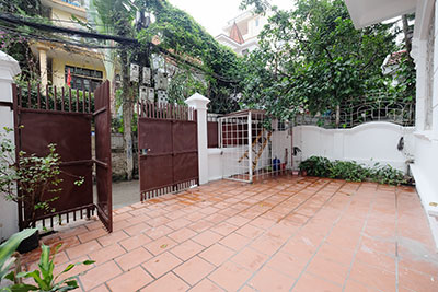 French colonial style house with courtyard on To Ngoc Van to rent