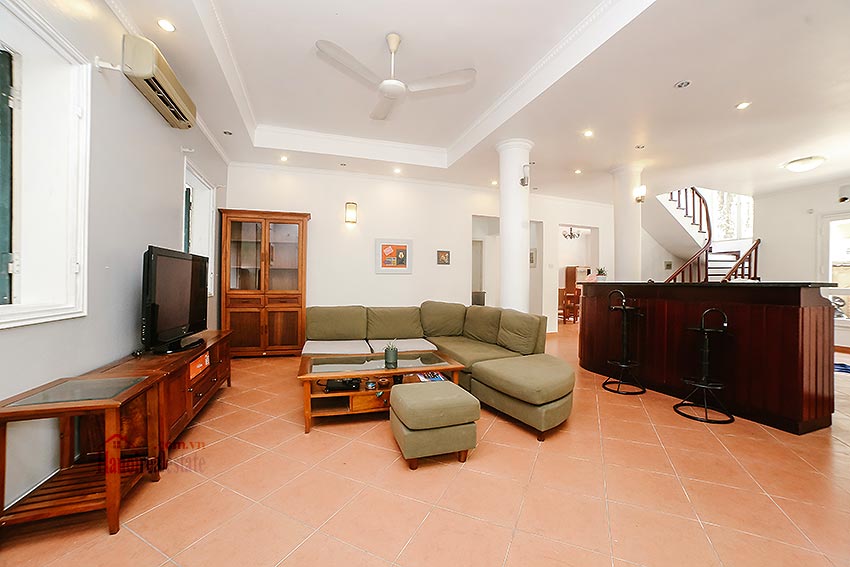 French style swimming pool and garden 06BRs villa in Ba Dinh District 5