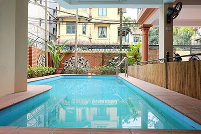 French style Swimming pool 05BRs villa at To Ngoc Van, car access