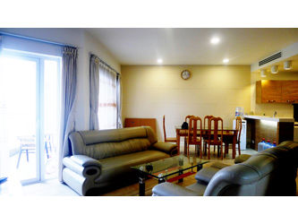 Furnished two bedroom apartment for rent at Golden West Lake, 115m2