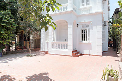 Garden French colonial style house on To Ngoc Van to rent