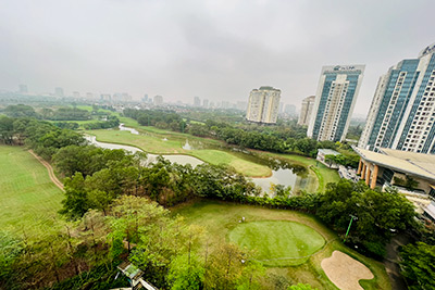 Golf Course View 3BR High-Floor Apartment in L4 Ciputra