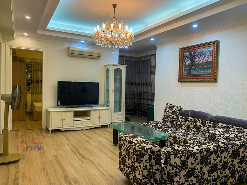Good condition 3-bedroom apartment on high floor of E4 Ciputra 1