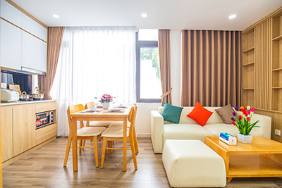 Căn hộ 2 phòng ngủ cho thuê ở Linh Lang, Ba Đình, Hà Nội