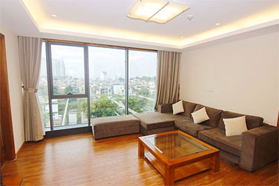 Gorgeous 02BRs apartment for rent at Doi Can St, balcony with amazing view of City