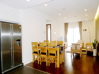 Hanoi - Lancaster 3 bedroom furnished apartment on high floor, 146m2