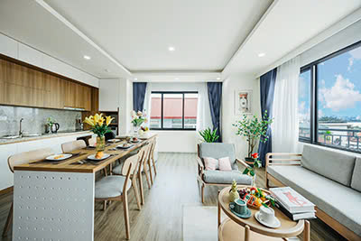 High floor & bright 2 bedroom Apartment for Rent in Tay Ho