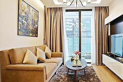 High-end 01BR serviced apartment at Vinhomes Metropolis, pool and gym