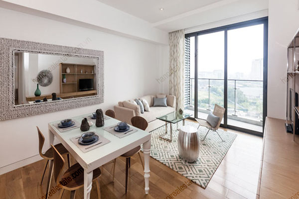 Indochina Plaza Hanoi apartment with beautiful kitchen