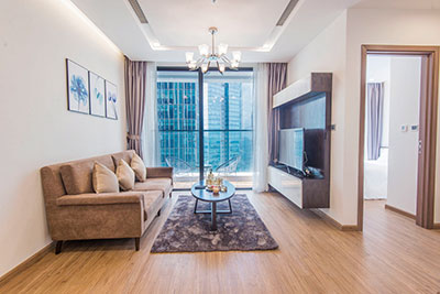 Industrial high class 02 bedroom apartment in Vinhomes Metropolis