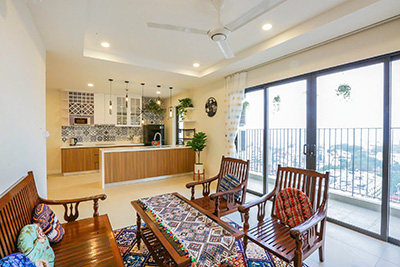 Căn hộ Kosmo 3PN View Hồ Tây 120m² Cho Thuê