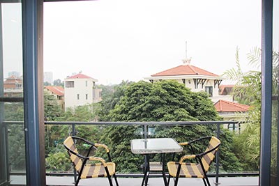 Lake view duplex apartment to let on Quang Khanh, Tay Ho Westlake, Hanoi