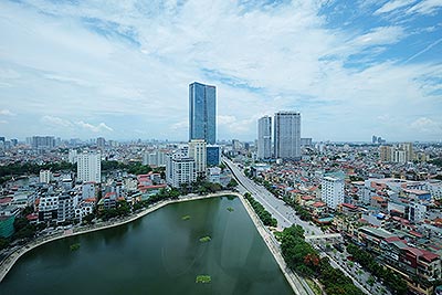 Căn hộ 02 phòng ngủ tại Ngọc Khánh Plaza, phố Phạm Huy Thông, quận Ba Đình