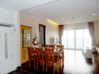 Lancaster Hanoi, 3 bedroom apartment great located on high floor, 142 m2
