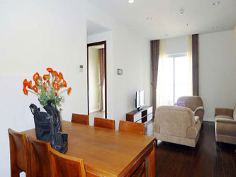 Lancaster Hanoi furnished apartment for rent on high floor, 3 bedrooms