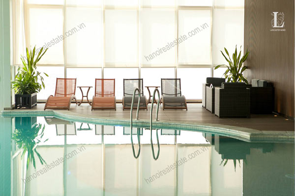 Lancaster Hanoi Apartments with indoor pool for rent