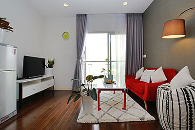 Lancaster Hanoi: Serviced studio apartment, bright and airy