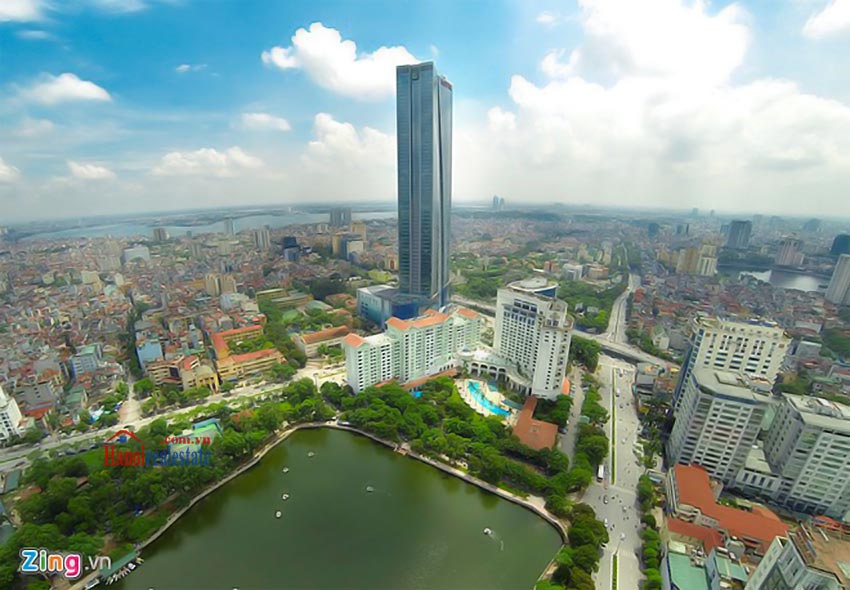 Lotte Hanoi - Serviced Apartment for rent - Building