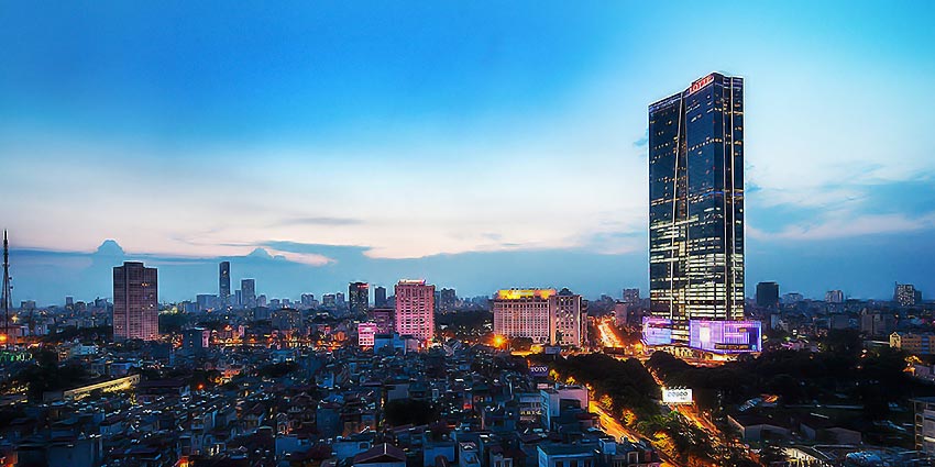 Lotte Hanoi - Serviced Apartments for rent: CIty view