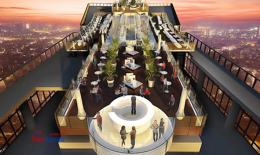 Lotte Hanoi - Serviced Apartments: luxury restaurants and coffee