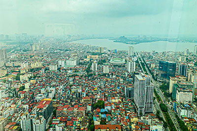 Lotte Residence: Luxurious Westlake view 2-bedrooms apartment on high floor