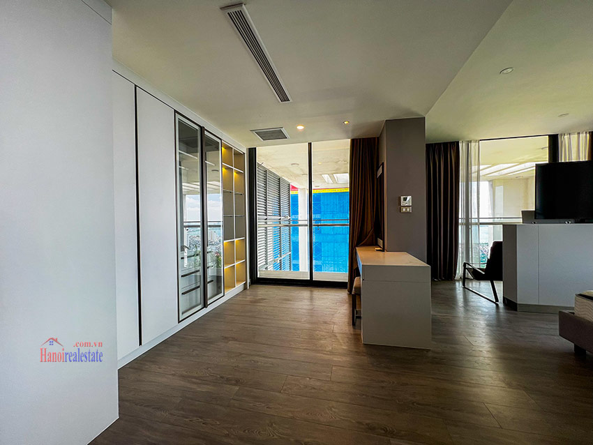 Luxurious 3-bedroom duplex penthouse at Ngoai Giao Doan, open view 23