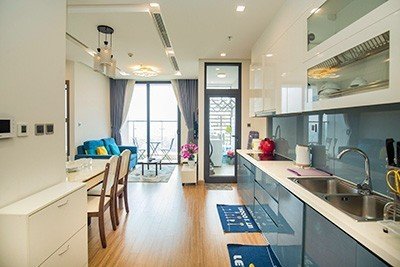 Căn hộ cao cấp 1 phòng ngủ cho thuê tại tầng 22, M3 Metropolis