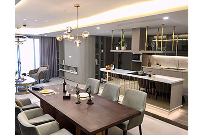 Luxury Westlake view 03BRs apartment at D’Leroi Soleil on Xuan Dieu 