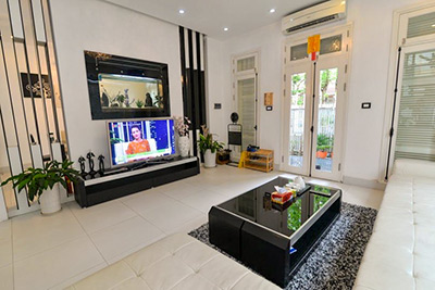 Meticulously designed villa for rent in T6 Ciputra, Hanoi, Optimized natural light