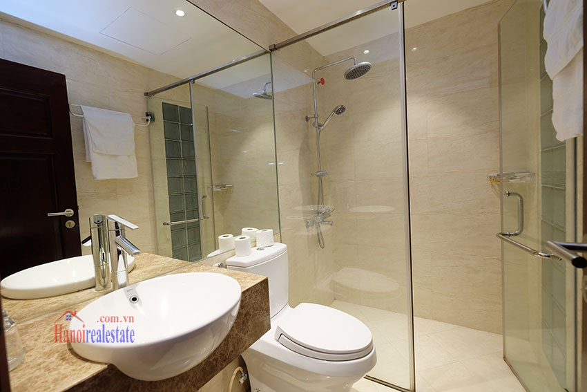 Modern 02-bedroom Apartment with balcony in Truc Bach 12