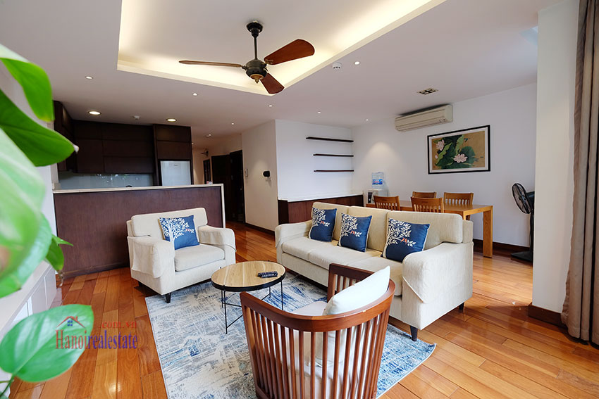 Modern 02-bedroom Apartment with balcony in Truc Bach 3