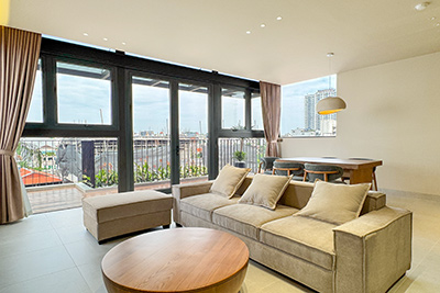 Modern 1-Bedroom Serviced Apartment for Rent in Tay Ho