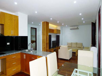 Modern 2 bedroom apartment for rent in Thuy Khue, Ba Dinh, nice terrace