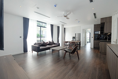 Modern 2 bedroom Apartment for Rent in Truc Bach, Car access
