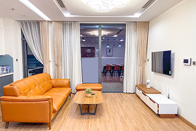 Cho thuê căn hộ 3 phòng ngủ hiện đại tại M1 Metropolis, Ba Đình