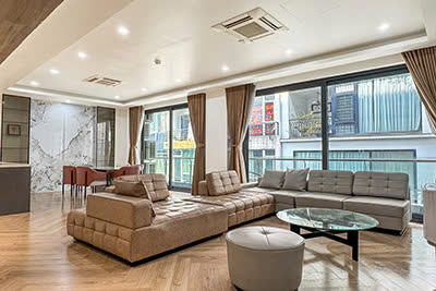 Modern 3 bedroom Apartment with balcony for Rent in Tay Ho