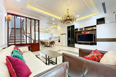 Cho thuê nhà liền kề Vinhomes Riverside 90m2 - 3PN Full nội thất hiện đại