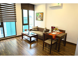 Căn hộ 1 ngủ mới và hiện đại cho thuê tại Kim Mã, Ba Đình, Hà Nội