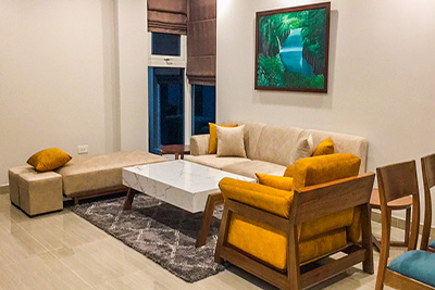 Modern elegant 3-bedroom apartment on high floor L3 Ciputra