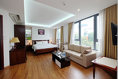 Modern Studio apartment to rent on Tran Nhan Tong, Hanoi