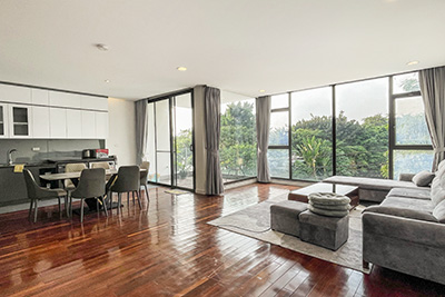 Cho Thuê Căn Hộ View Hồ Tây Lộng Gió với 2 phòng ngủ