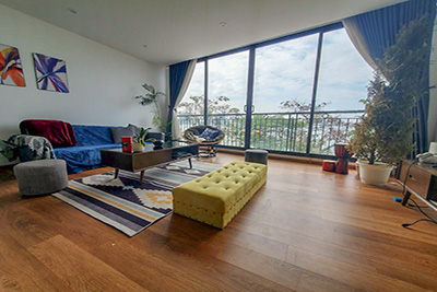 Cho thuê căn hộ Tây Hồ: 1 phòng ngủ, phố Vũ Miên, view Hồ Tây, hiện đại