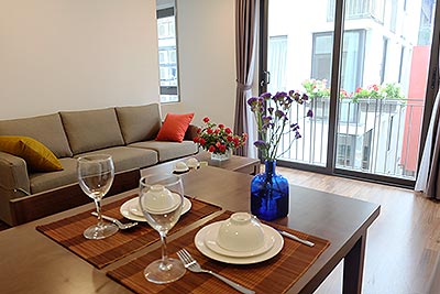Nicely decorated apartment with 01 bed in Ba Dinh, Kim Ma street